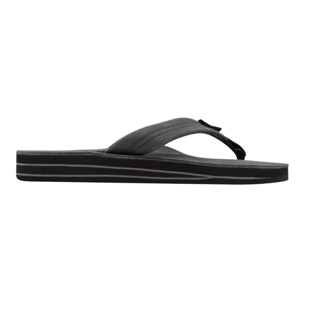 Rainbow Sandals Women's Double Layer Premier Leather Sandal, model 302ALTS Black